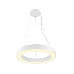SLV MEDO� RING 60 Pendelleuchte, Pendell�nge 300 cm, 3000/4000 K, 110�, DALI, Touch, wei�