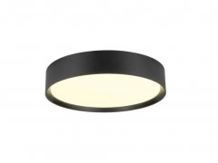 SLV Decona 30 PHASE, Deckenaufbauleuchte, rund, 3000/4000K, 17 W, schwarz