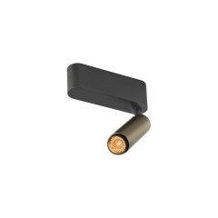 SLV GRIP! S Deckenaufbauleuchte single PHASE 3000K 11W 29� bronze/schwarz