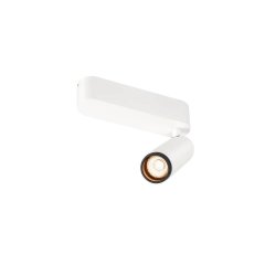 SLV GRIP! M Deckenaufbauleuchte single PHASE 3000K 14W 29� wei�/schwarz