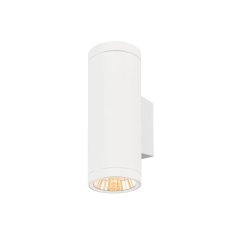 SLV HELIA PRO L Wandaufbauleuchte up/down DALI P2 zylindrisch 2700K 30W touch 24� wei�