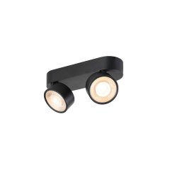 SLV KALU 2 Wand- und Deckenaufbauleuchte Phase 3000K 19W 36� schwarz