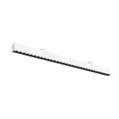 SLV Glenos Pro Deckeneinbauleuchte, 1,2m DALI UGR19 3000K 75� IP20 wei�/schwarz
