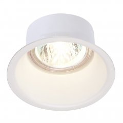 SLV Horn 1 Einbauleuchte QPAR51 einflammig rund wei� matt