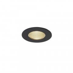 SLV PATTA-I Einbauleuchte 12W 3000K IP65 schwarz 114420