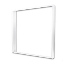 IsoLED Aufbaurahmen wei� RAL 9016 f�r LED Panel 600