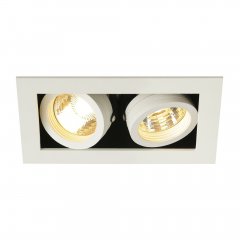 SLV KADUX 2xGU10 Downlight mattweiss 115521