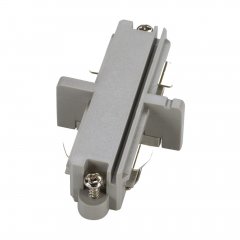 SLV L�ngsverbinder f�r Hochvolt 1Phasen-Aufbauschiene grau elektrisch