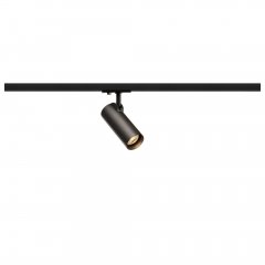 SLV Helia 50 LED Strahler f�r 1Phasen Hochvolt-Stromschiene 11W 3000K schwarz 35� 143580