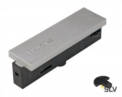 SLV Mitteleinspeiser f�r Eutrac Hochvolt 3Phasen-Aufbauschiene grau