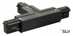 SLV T-Verbinder f�r Eutrac Hochvolt 3Phasen-Aufbauschiene Erde rechts schwarz