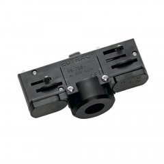 SLV Pendelleuchtenadapter f�r Hochvolt-Stromschiene 3Phasen schwarz inkl. Montagezubeh�r