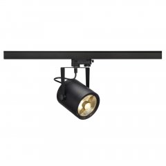 SLV Euro Spot GU10 ES111 mit 3P-Adapter schwarz 153420
