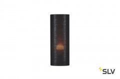 SLV Fenda Leuchtenschirm rund D150/H400 schwarz/kupfer