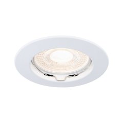 Paulmann 17943 Premium Einbauleuchte IP44 rund 79mm GU5,3 max. 50W 230/12V dimmbar Wei�