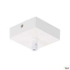 SLV Deckenrosette f�r GLENOS wei� matt mit Zugentlastung