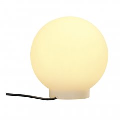 SLV Rotoball 25 Outdoor Standleuchte E27 IP44 Kugel wei�