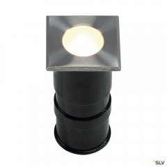 SLV Power Trail-Lite 47 Bodeneinbauleuchte LED 3000K IP67 eckig edelstahl 316