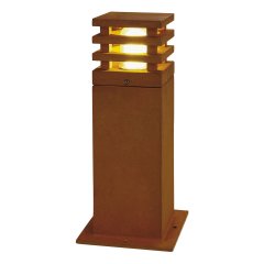 SLV RUSTY SQUARE 40 Aussenleuchte eisen gerostet E27 IP55