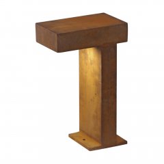 SLV Rusty Pathlight Standleuchte GX53 IP44 eisen gerostet