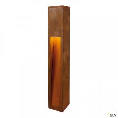 SLV Rusty Slot 80 Outdoor Standleuchte LED 3000K stahl gerostet L/B/H 12/12/80 cm