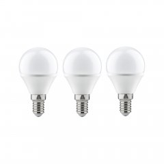 Paulmann 28427 Standard 230V LED Tropfen E14 3er-Set 3x250lm 3x3,5W 2700K Opal
