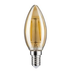 Paulmann 28524 1879 Filament 230V LED Kerze E14 Non Dim 160lm 2W 1700K Gold