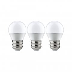 Paulmann 28578 Standard 230V LED Tropfen E27 3er-Set 3x250lm 3x3,5W 2700K Opal