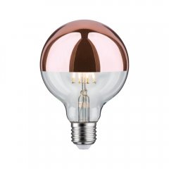 Paulmann 28674 Modern Classic Edition 230V LED Globe E27 G95 600lm 6,5W 2700K Kopfspiegel Kupfer