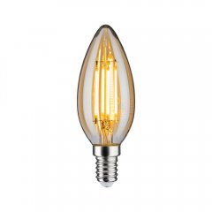 Paulmann 28705 Vintage Edition Standard 230V LED Kerze E14 430lm 4,7W 2500K dimmbar Gold