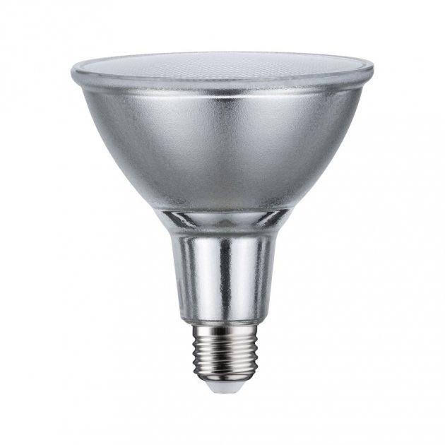 Paulmann 28826 Lampadina LED PAR38 1000lm 13,8 Watt dimmerabile illuminazione argentato lampadine a bulbo 3000 K E27