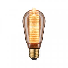 Paulmann 28830 Inner Glow Edition LED Kolben Innenkolben Ringmuster E27 120lm 3,6W 1800K dimmbar