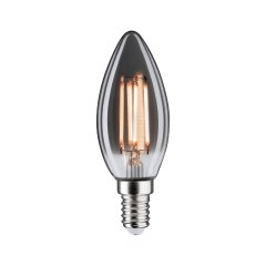 Paulmann 28862 1879 Filament 230V LED Kerze E14 Dim 145lm 4W 1800K dimmbar Rauchglas