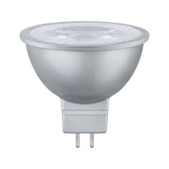Paulmann 28874 Standard 12V LED Reflektor GU5,3 1er-Set 445lm 6,5W 4000K dimmbar Chrom matt
