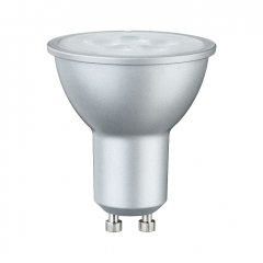 Paulmann 28976 Standard 230V LED Reflektor GU10 1er-Set 425lm 6,5W 2700K Alu