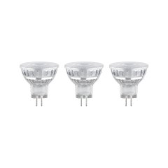 Paulmann 28977 Standard 12V LED Reflektor GU4 3x184lm 3x1,8W 2700K Silber