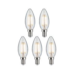 Paulmann 29094 Filament 230V LED Kerze E14 5x470lm 5x4,8W 2700K Klar
