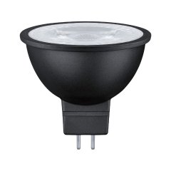 Paulmann 29105 Standard 12V 3-Step-Dim LED Reflektor GU5,3 445lm 6W 3000K dimmbar Schwarz matt