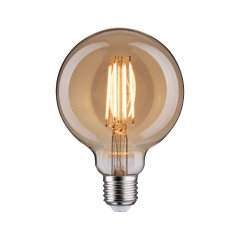 Paulmann 29189 1879 Filament 230V 3-Step-Dim LED Globe G95 E27 470lm 6W 1800K dimmbar Gold