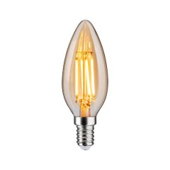 Paulmann 29191 1879 Filament 230V 3-Step-Dim LED Kerze E14 450lm 4,9W 1800K Gold