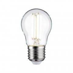 Paulmann 29213 Eco-Line Filament 230V LED Tropfen E27 1er-Set 80 mm 525lm 2,5W 4000K Klar