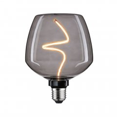 Paulmann 29240 Floating Shine Standard 230V LED Globe E27 150lm 4W 1800K dimmbar Rauchglas
