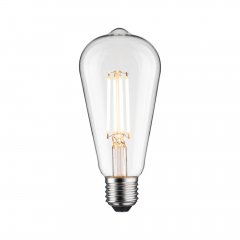 Paulmann 29249 Eco-Line Filament 230V LED Kolben ST64 E27 806lm 4,3W 3000K dimmbar Klar
