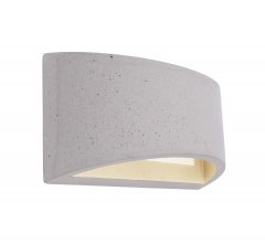 Deko-Light Wandaufbauleuchte Arianna II 1x max. 25 W G9 Grau 341187