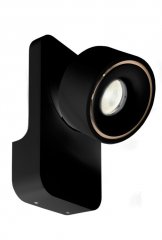 Deko-Light Wandaufbauleuchte Uni II Tilt 12W Dimmbar 3000K Schwarz