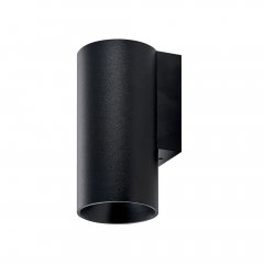Deko-Light Wandaufbauleuchte Can IP20 1x 7,5W GU10 Schwarz