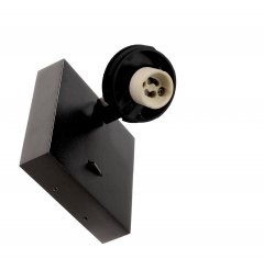 Deko-Light Leseleuchte Can Tilt Square Base 1x 7,5W GU10 Schwarz