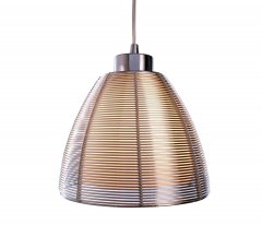Deko-Light Pendelleuchte Filo Mob E27 190mm silber 342025