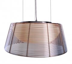Deko-Light Pendelleuchte Filo Sat E27 390mm silberfarben 342031