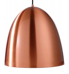 Deko-Light Pendelleuchte Bell E27 300mm kupferfarben 342052